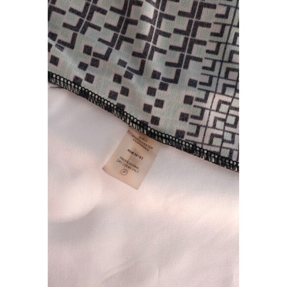 Calvin Klein Women's Sleeveless Top Size Medium Geometric Pattern - Picture 11 of 14